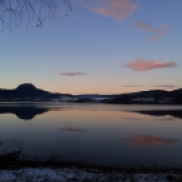 Utsikt fra Prestfoss November 2013